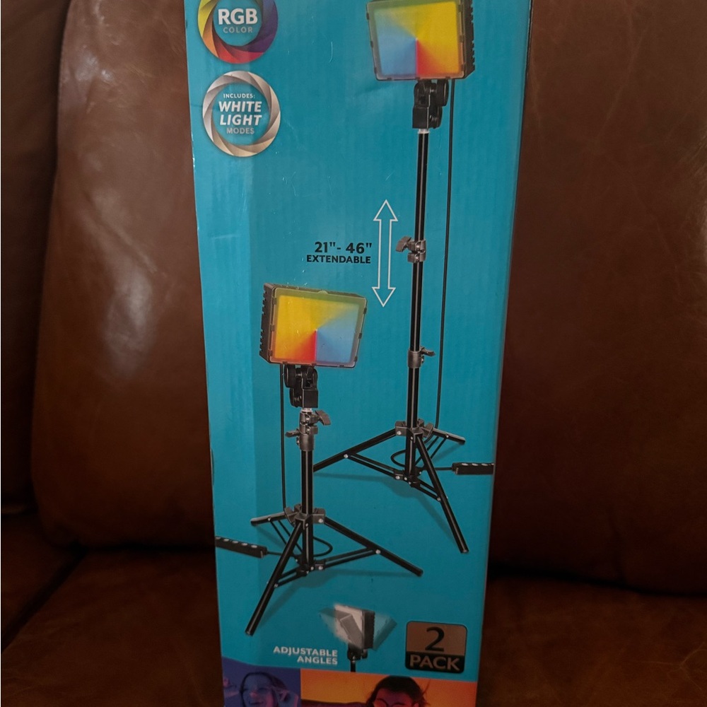 Bower 2-Pack LED Kit: RGB, White & Special Effects